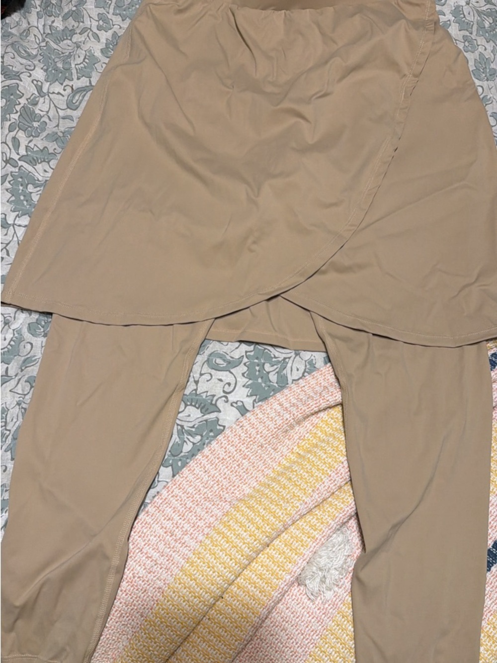 Women’s Tan Active Skirted Leggings